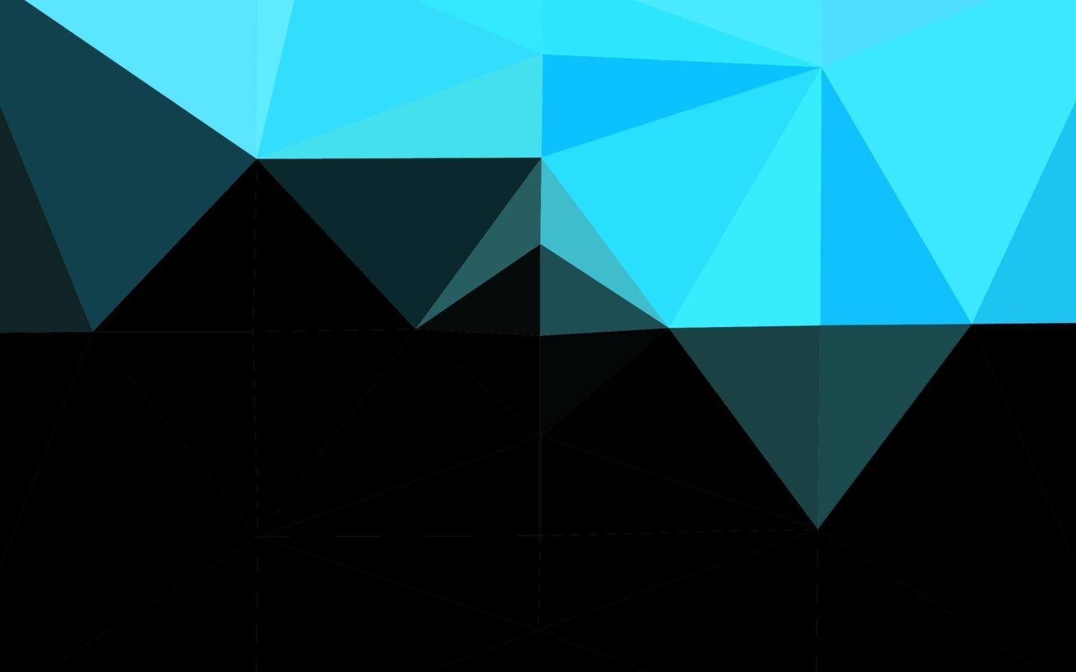Light BLUE vector polygonal background.