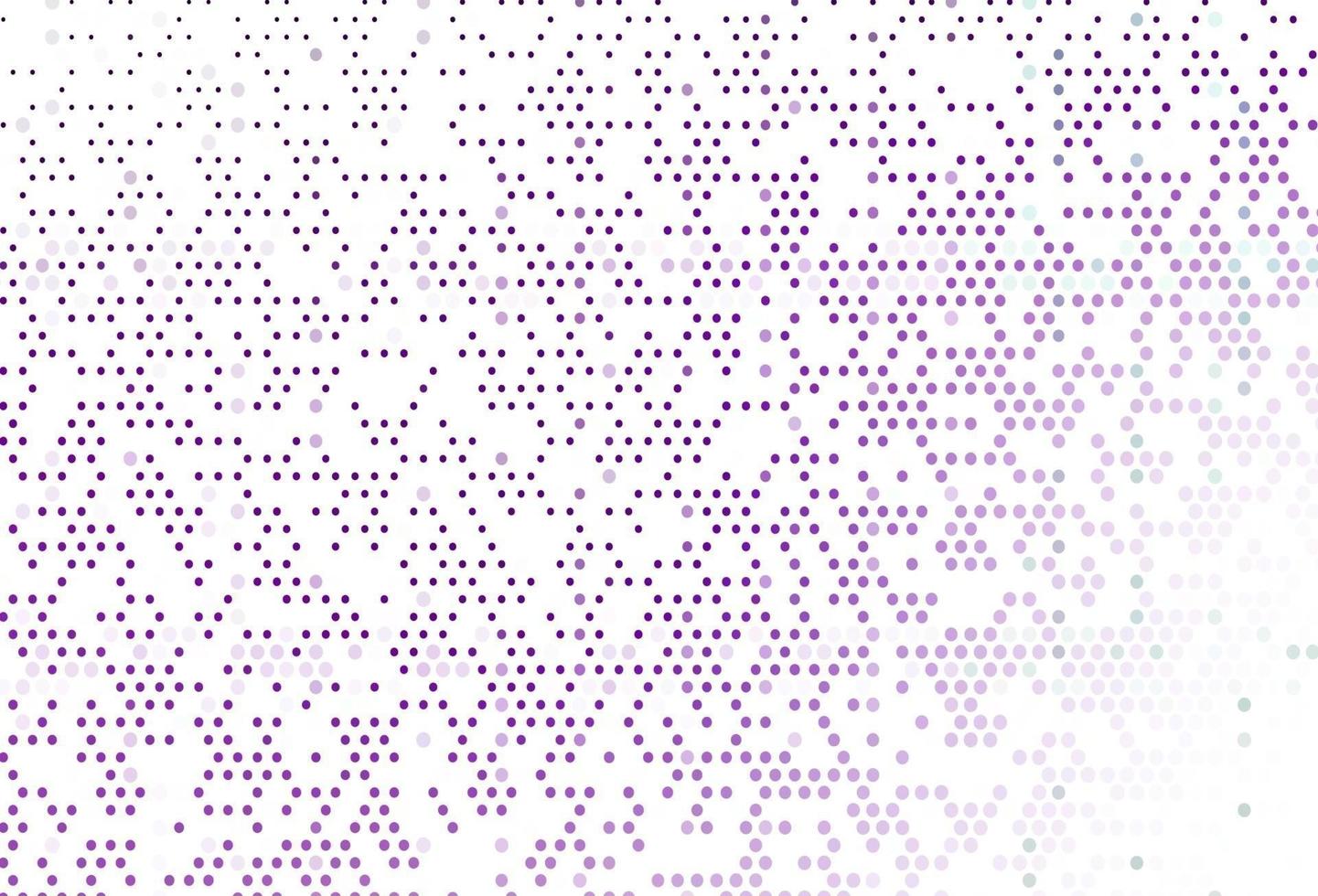 Light Purple vector pattern with spheres.