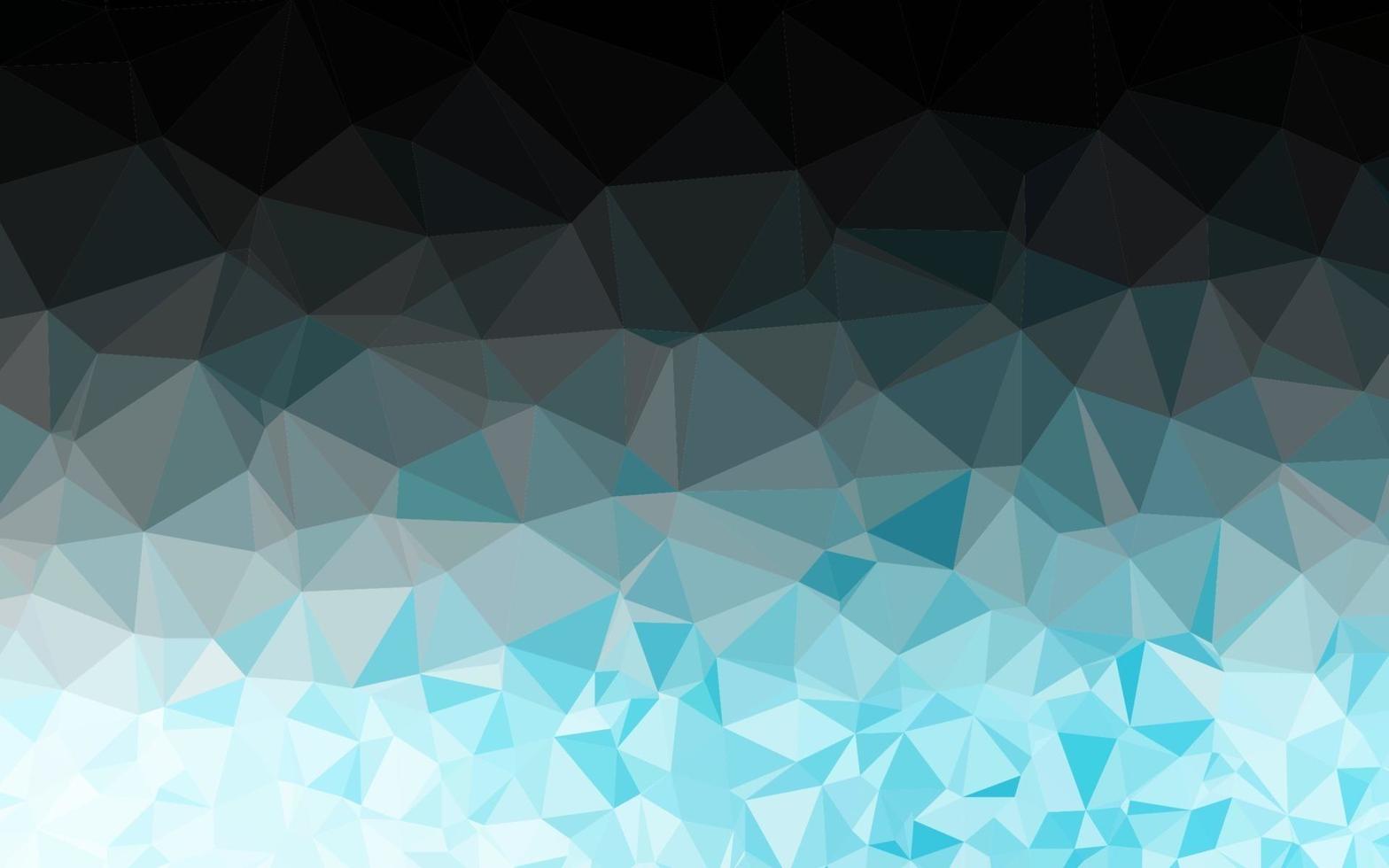 Light BLUE vector abstract mosaic pattern.