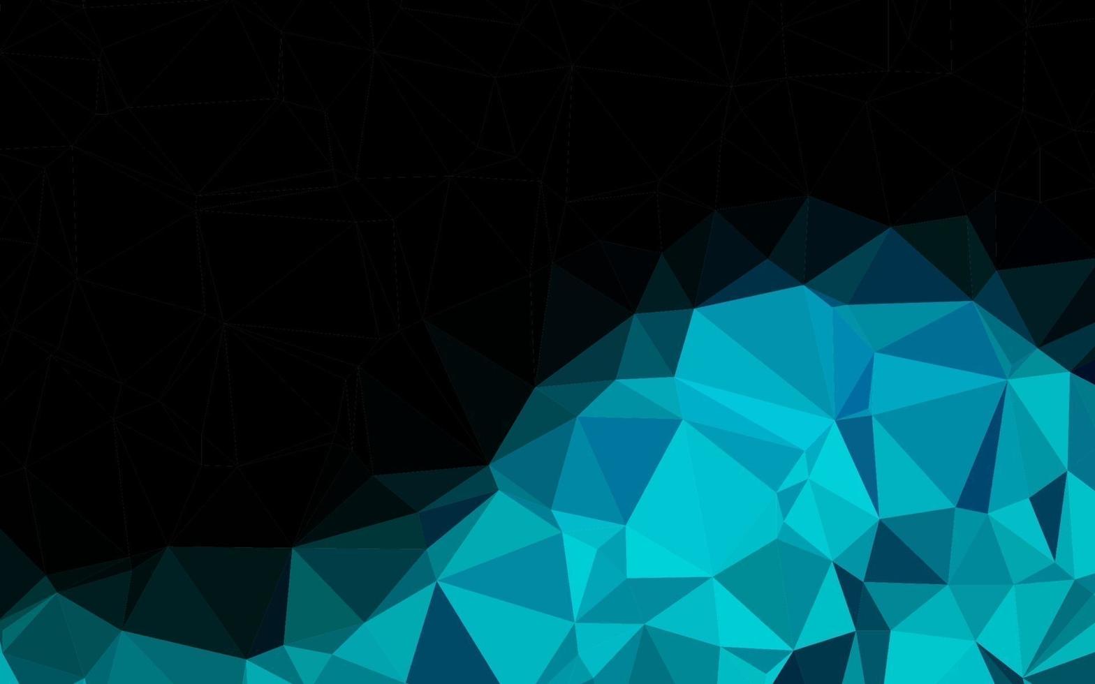 Light BLUE vector abstract mosaic background.