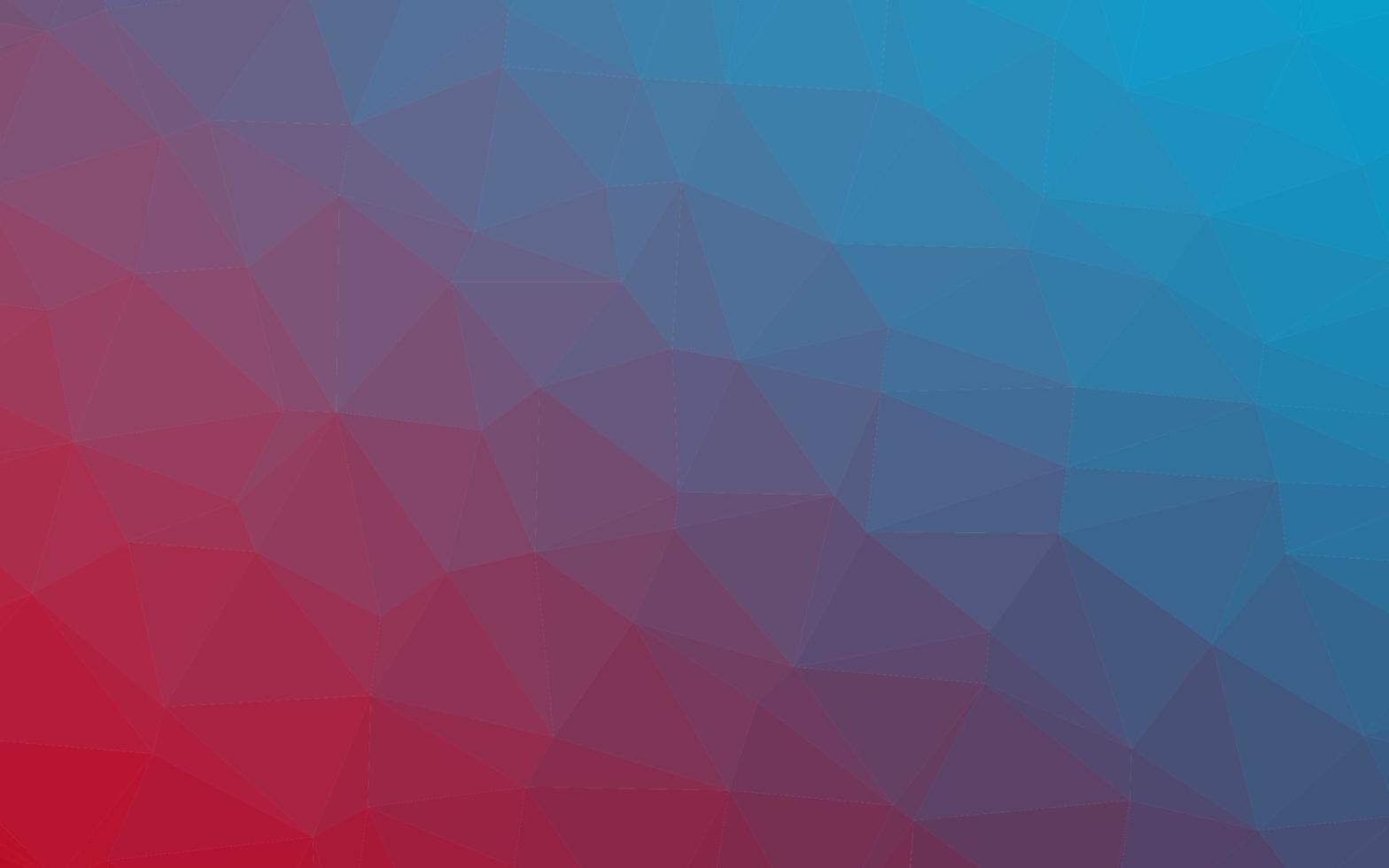 Light Blue, Red vector low poly layout.