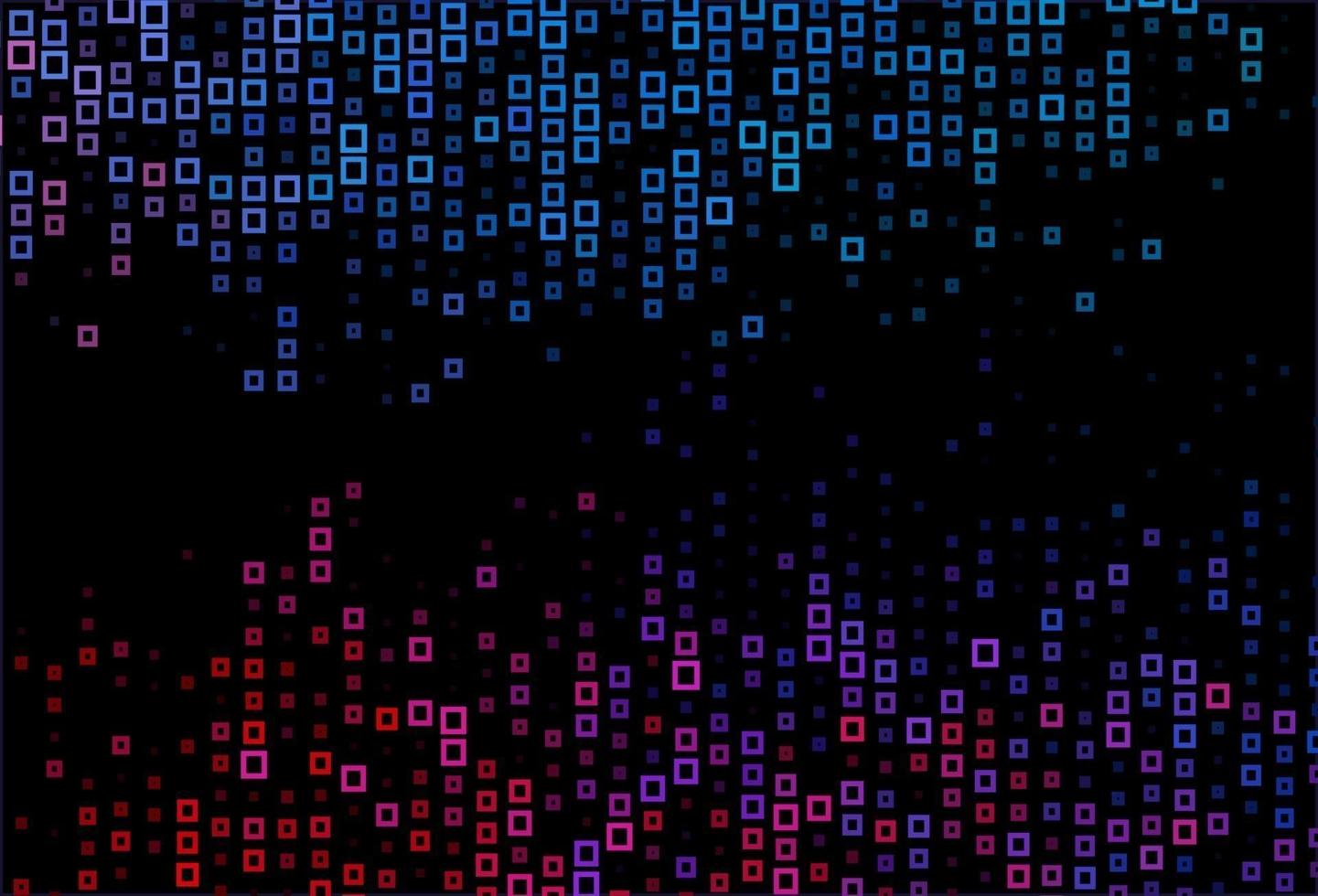 Dark Blue, Red vector texture in rectangular style.