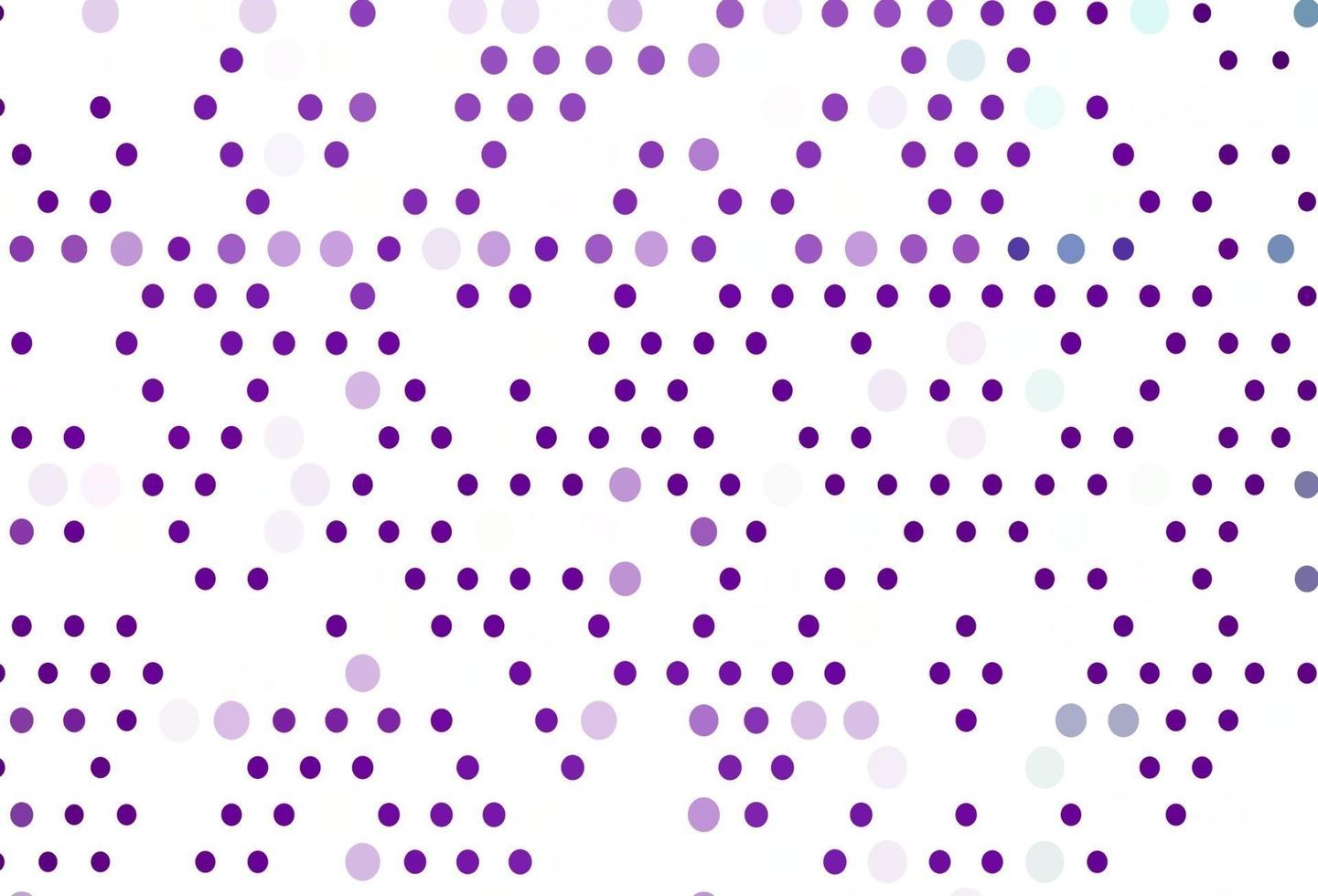Light Purple vector cover with spots.