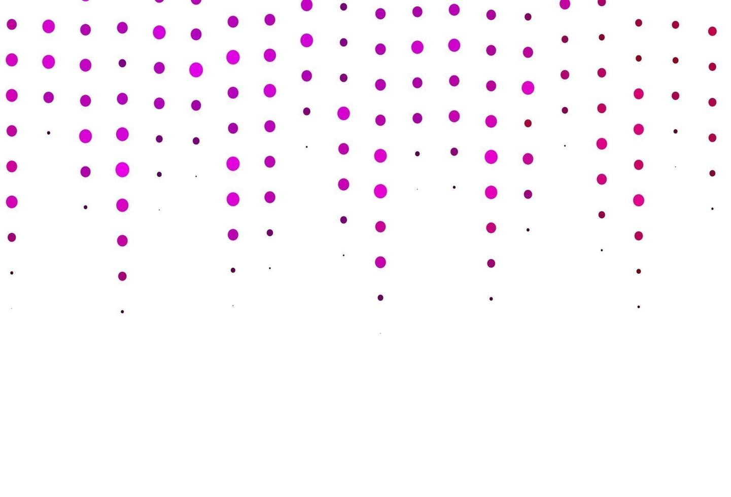 Light Purple, Pink vector background with bubbles.
