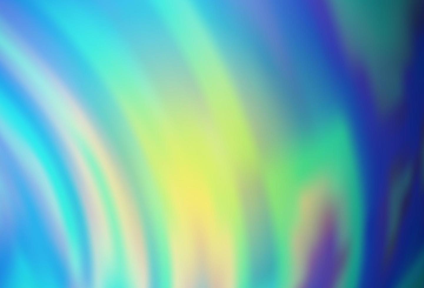 Light Blue, Yellow vector pattern with liquid shapes.