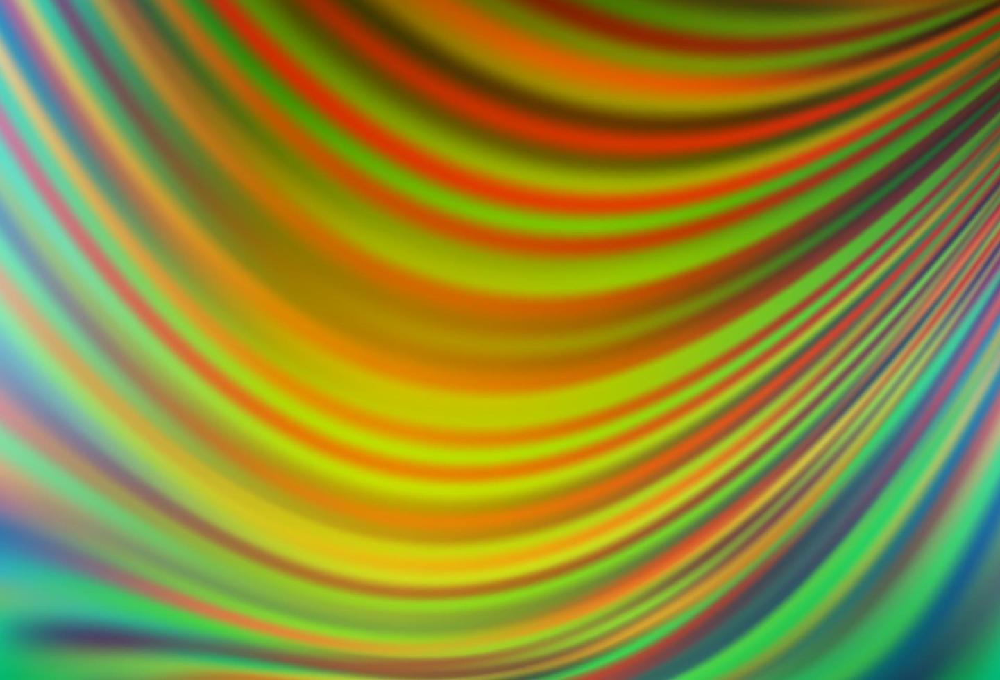 Light Blue, Yellow vector pattern with liquid shapes.