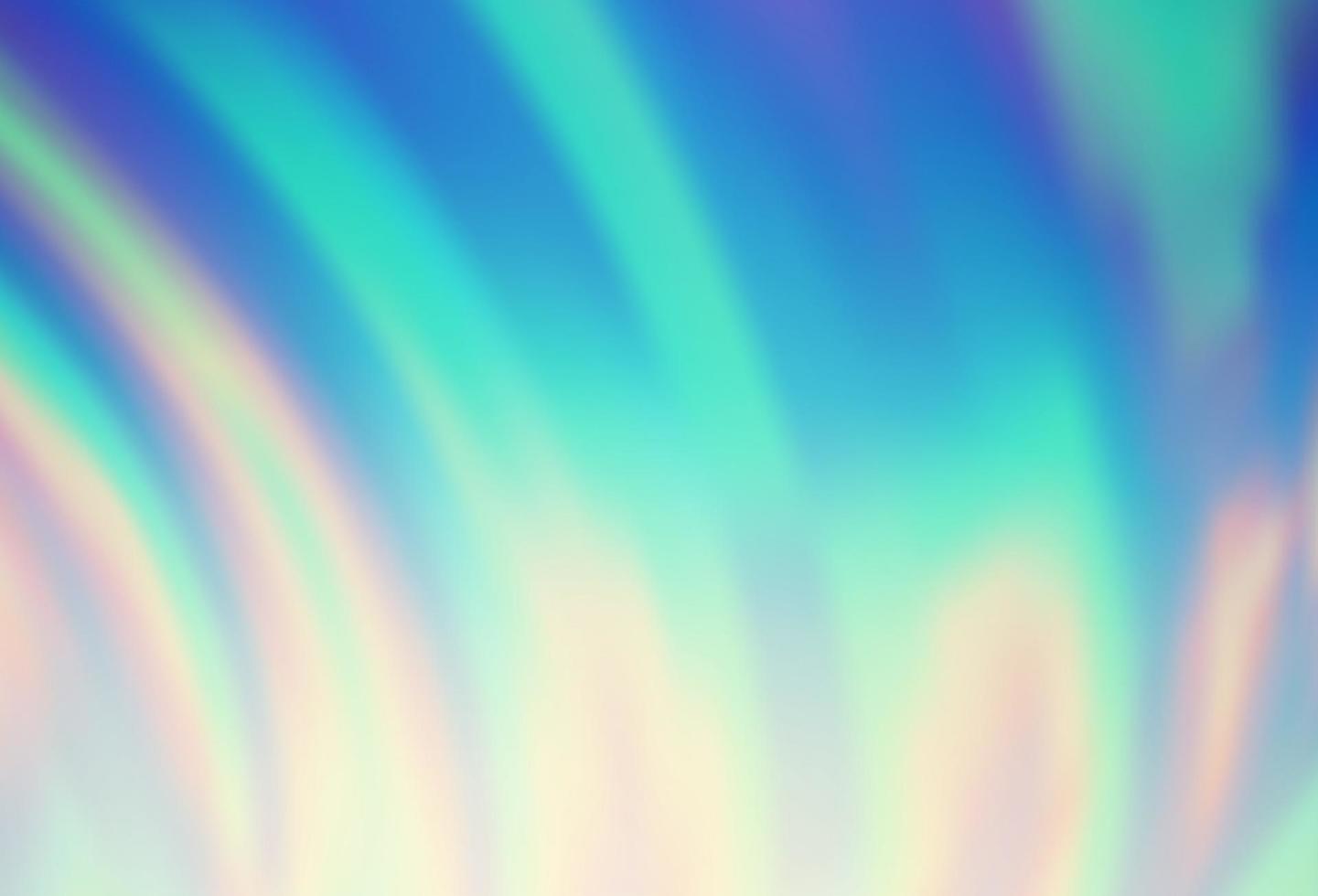 Light Blue, Yellow vector pattern with bubble shapes.