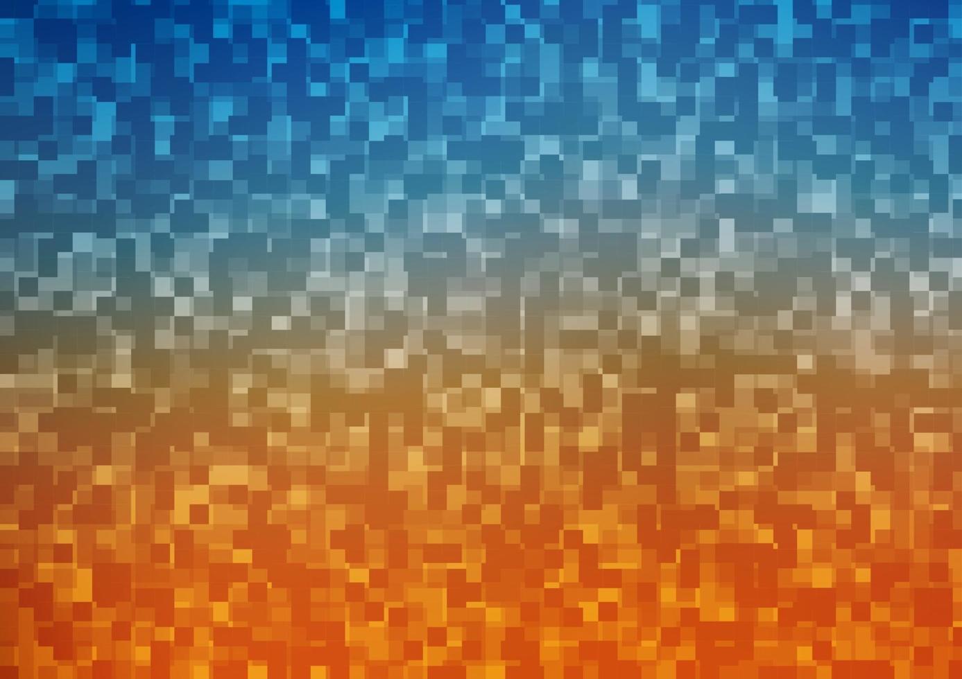 Light Blue, Yellow vector pattern in square style.