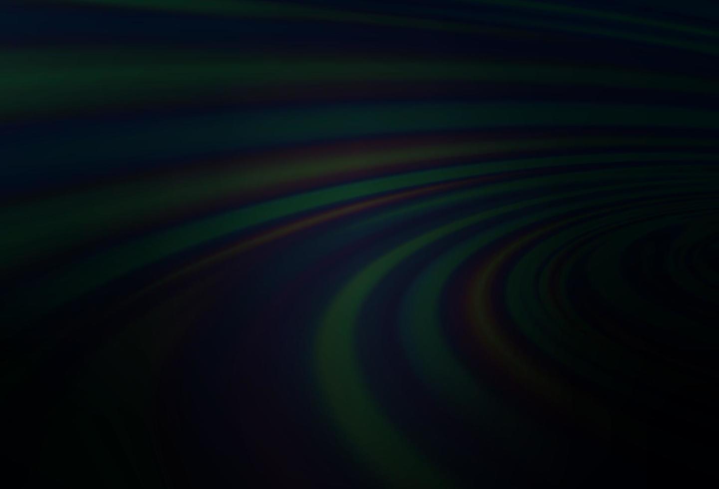 Dark Black vector pattern with lamp shapes.