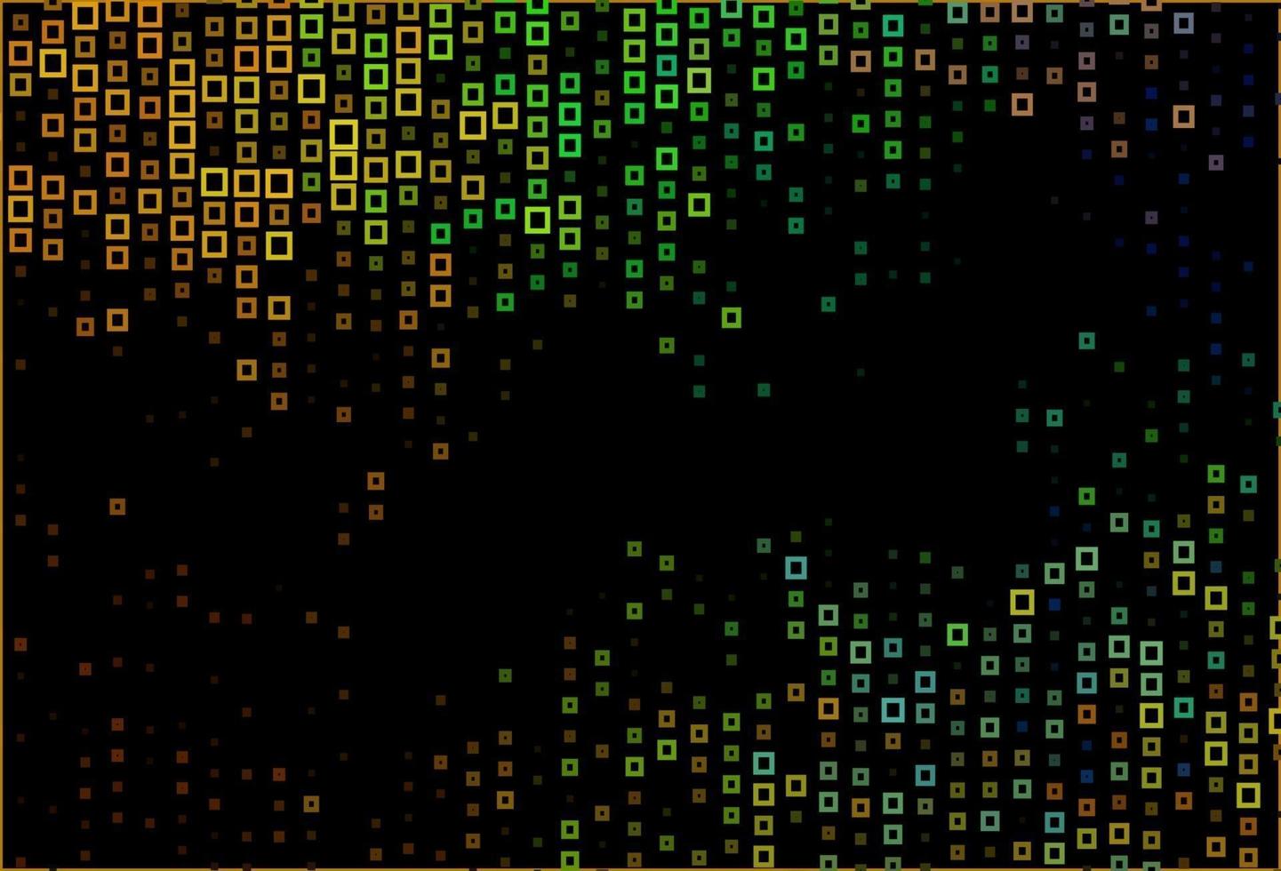 plantilla de vector negro oscuro con rombo.