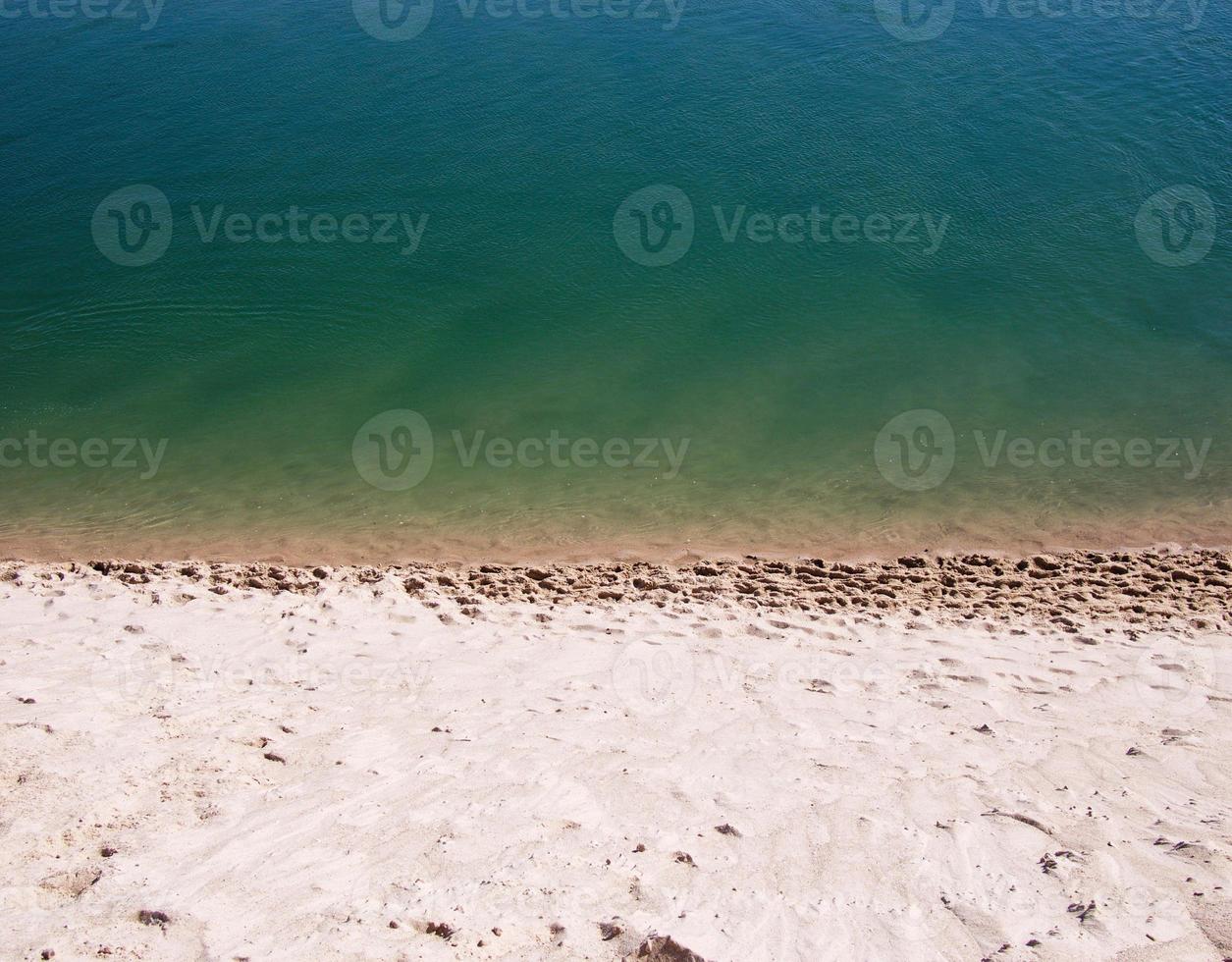 sand beach and sea photo