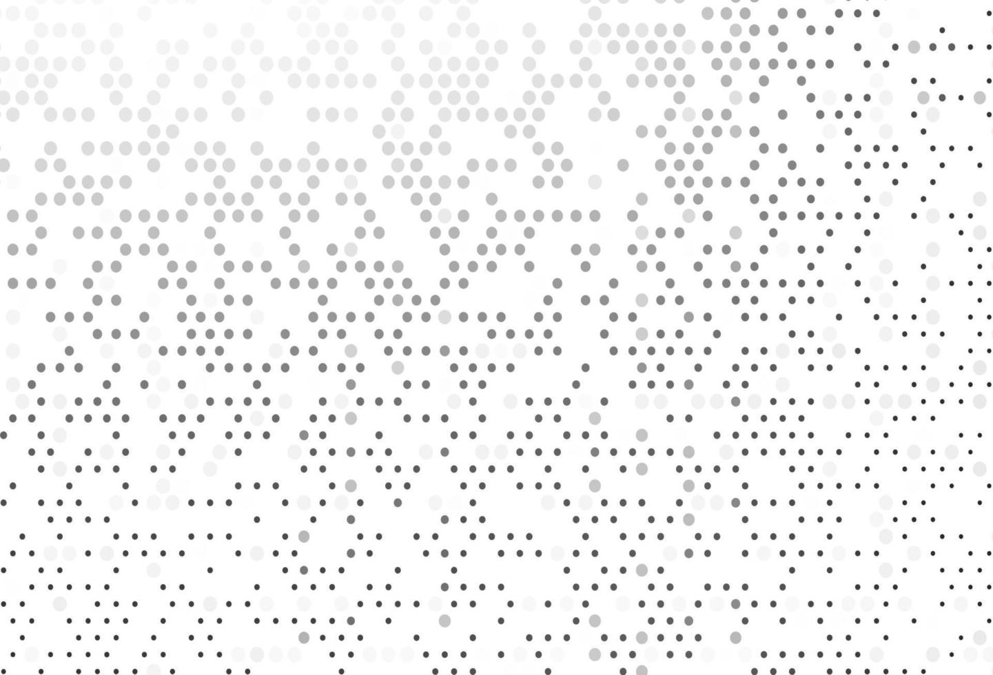 Light Silver, Gray vector pattern with spheres.