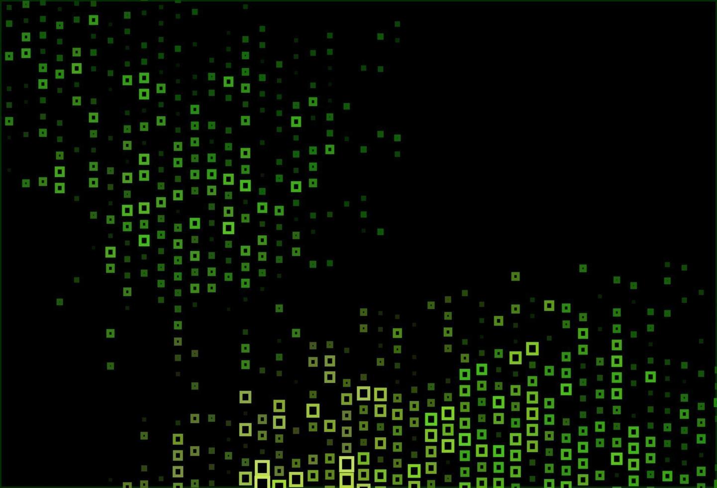 Dark Green vector layout with lines, rectangles.