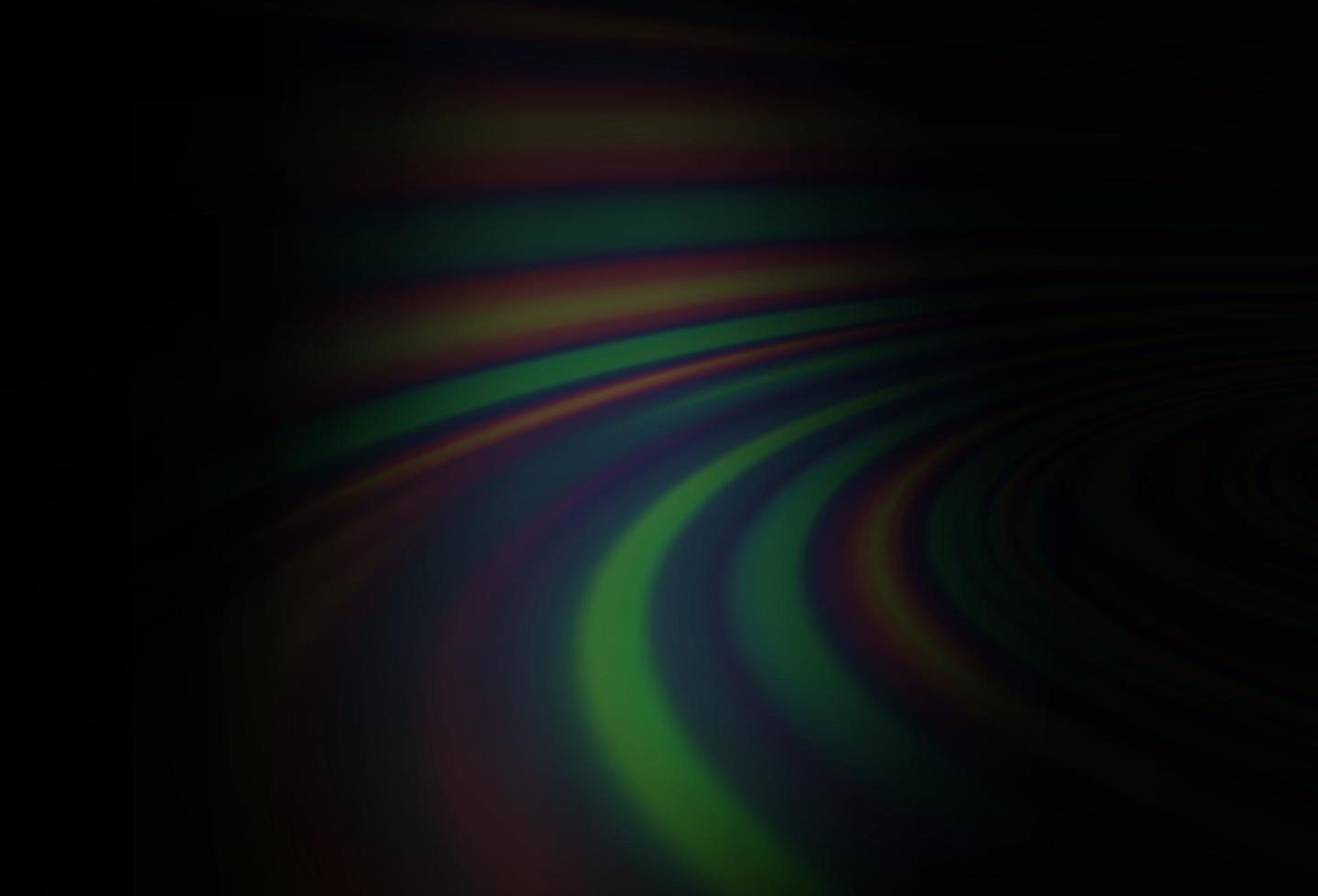 Dark Green vector template with bubble shapes.