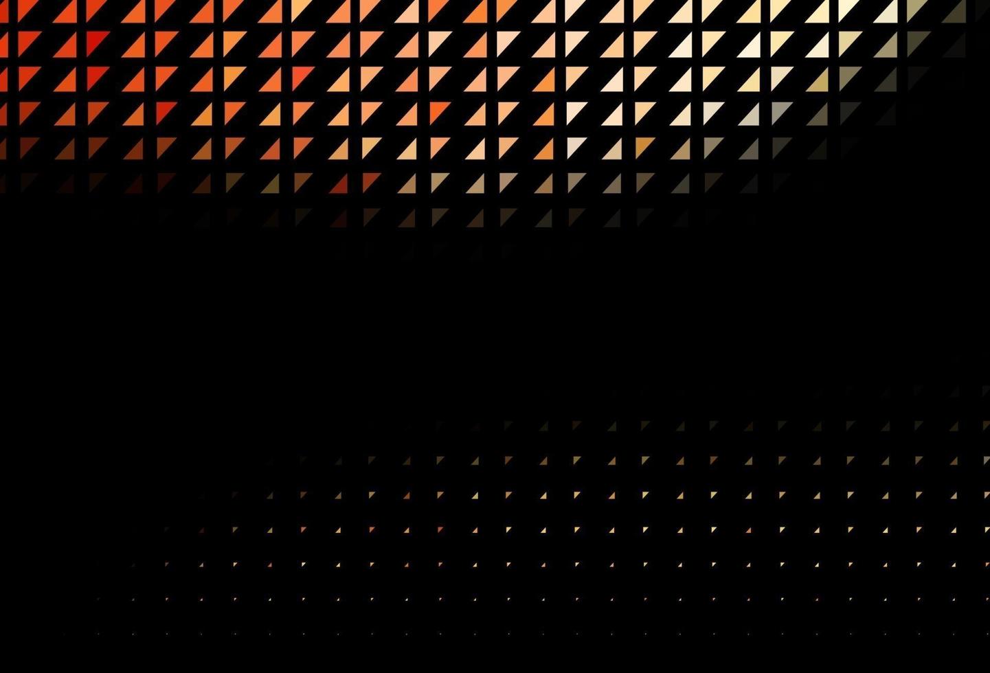 Fondo de vector de color amarillo oscuro, naranja con burbujas.