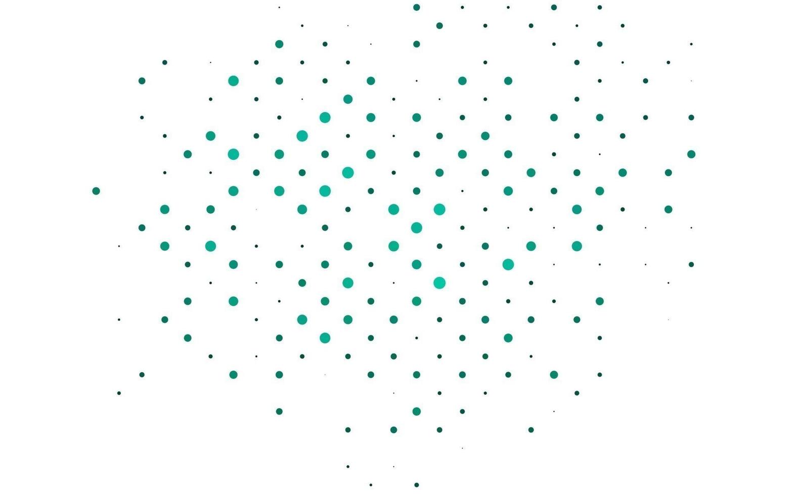 Light Green vector template with circles.