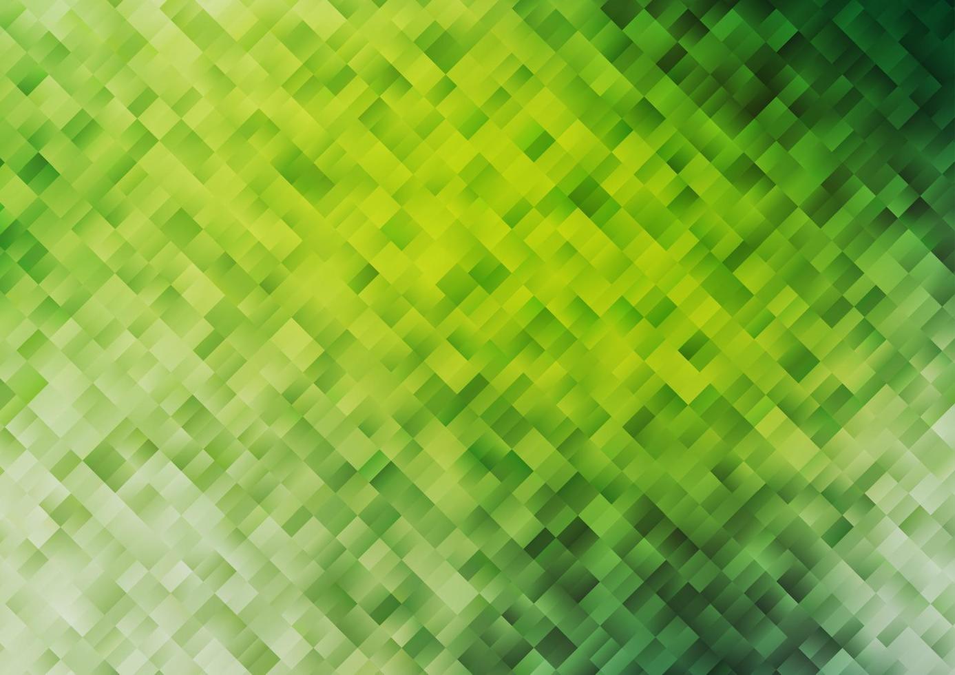 Light Green vector pattern in square style.