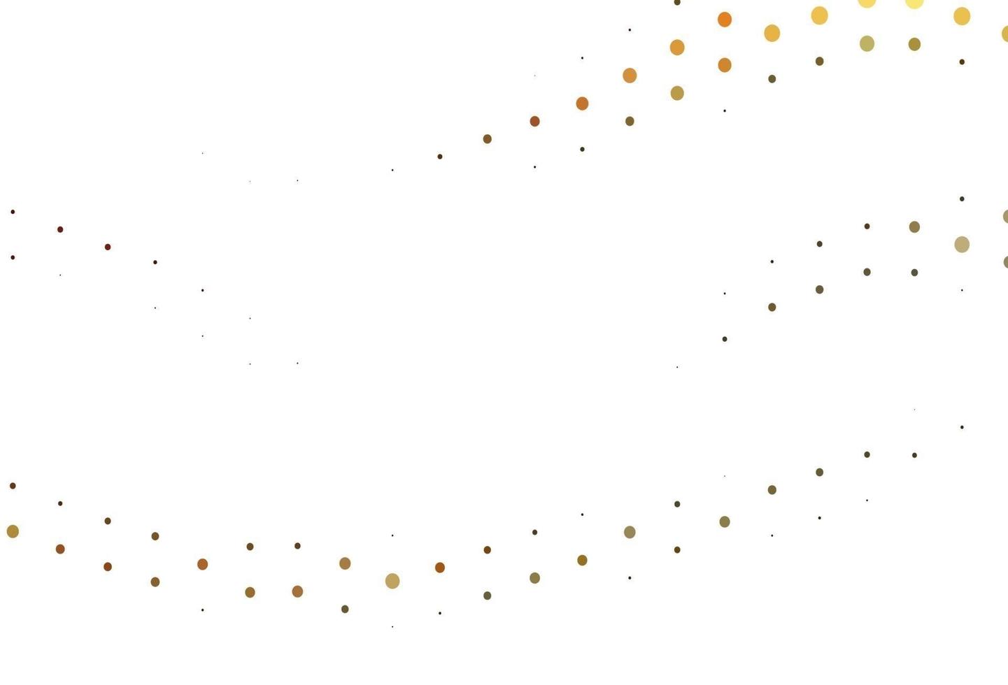 Light Yellow, Orange vector layout with circle shapes.