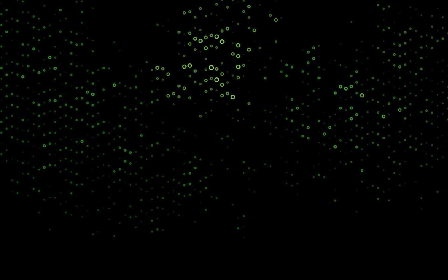 Light Green vector backdrop with dots.