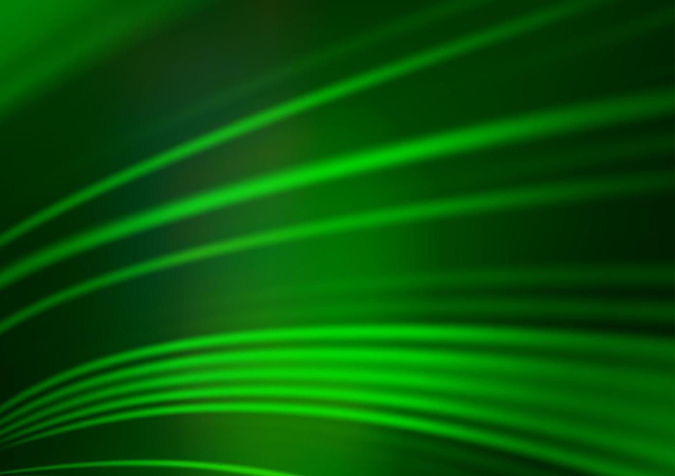 Light Green vector blurred shine abstract template.