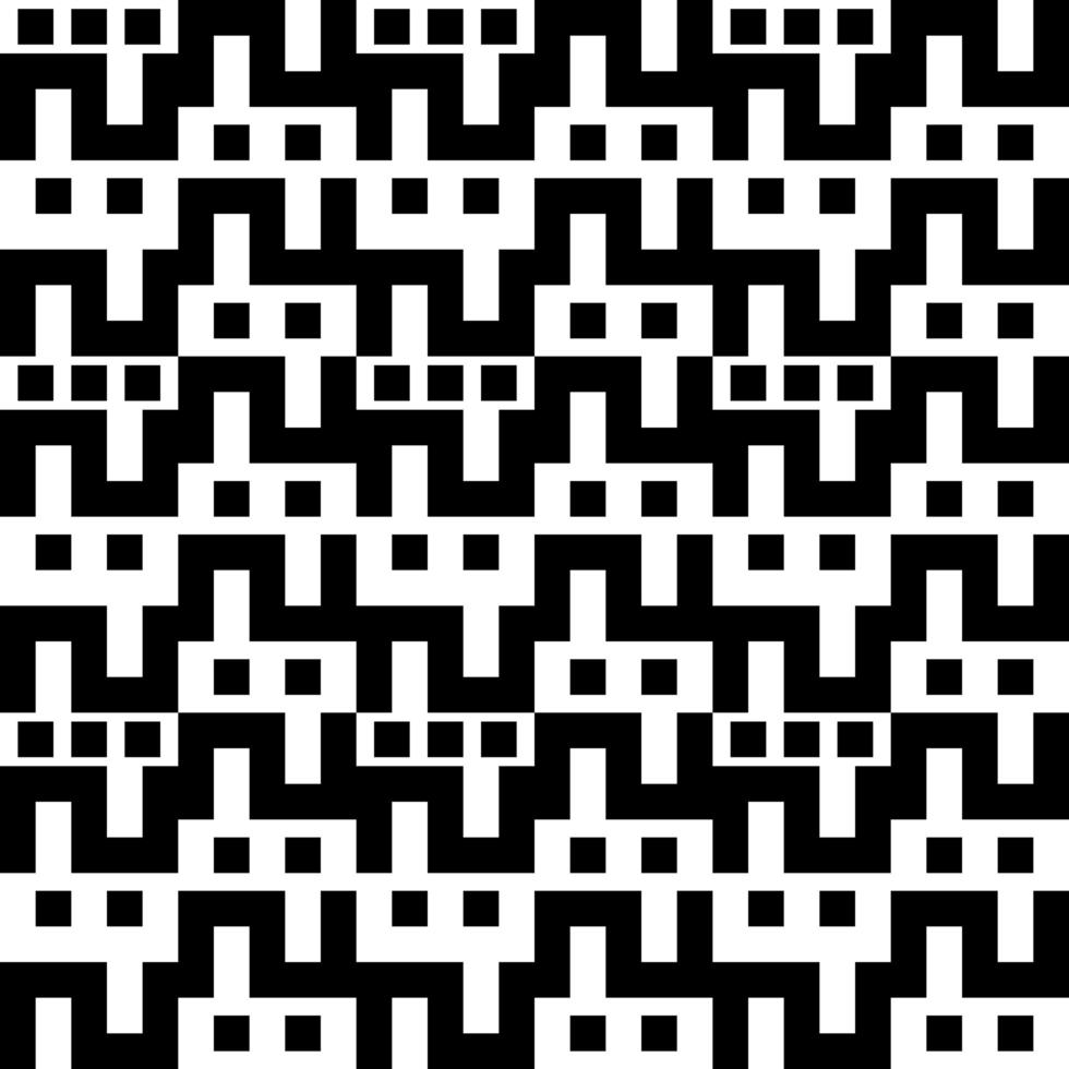 Seamless pattern black and white background design for clothes, textile, wallpaper, tile, paper photo