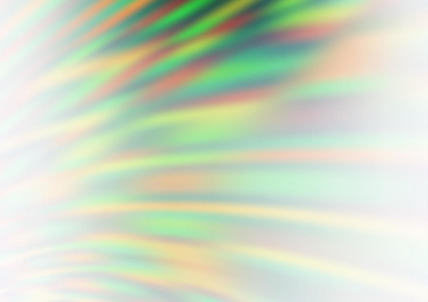 Light Green vector glossy abstract template.