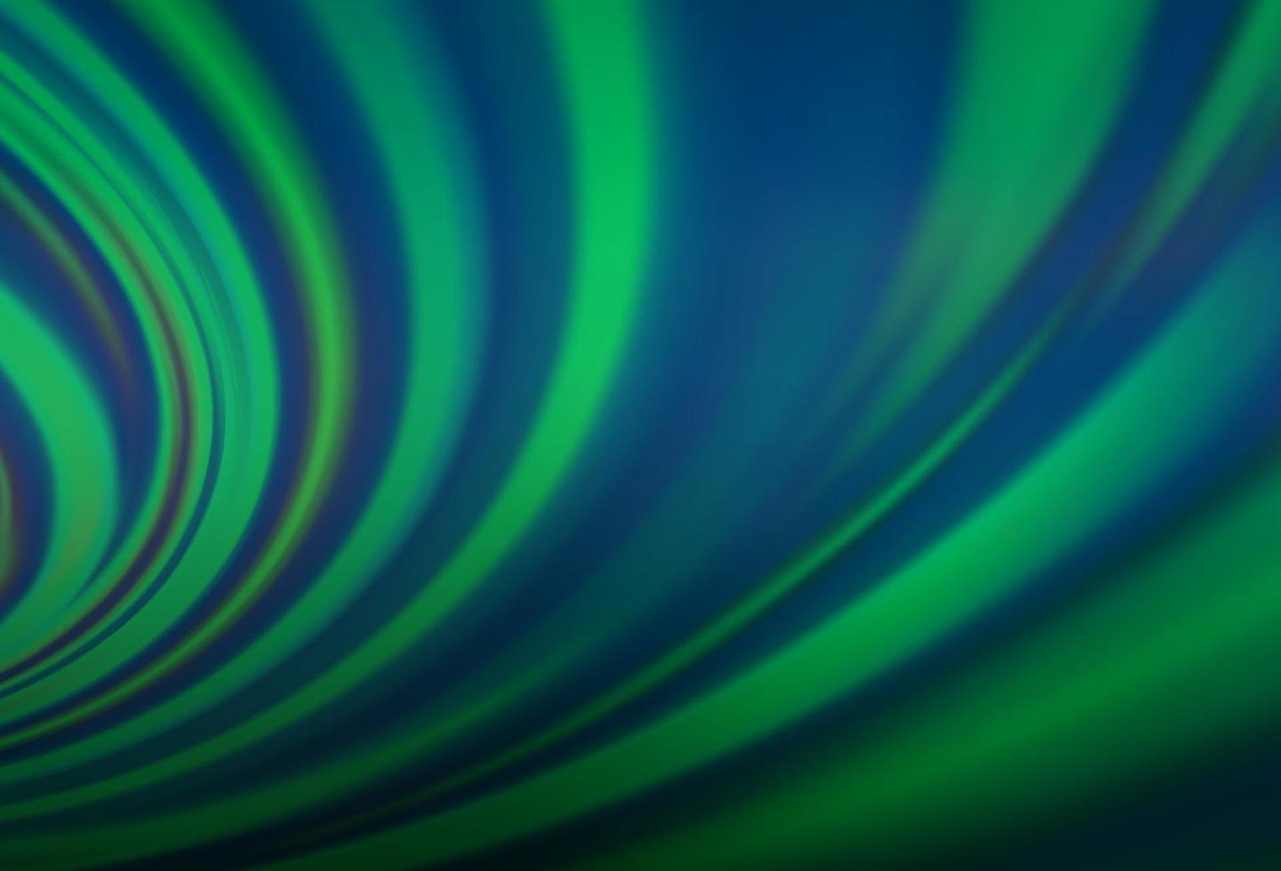 Light Green vector background with liquid shapes.