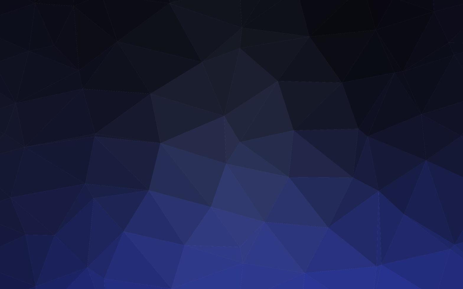 Dark BLUE vector abstract mosaic pattern.