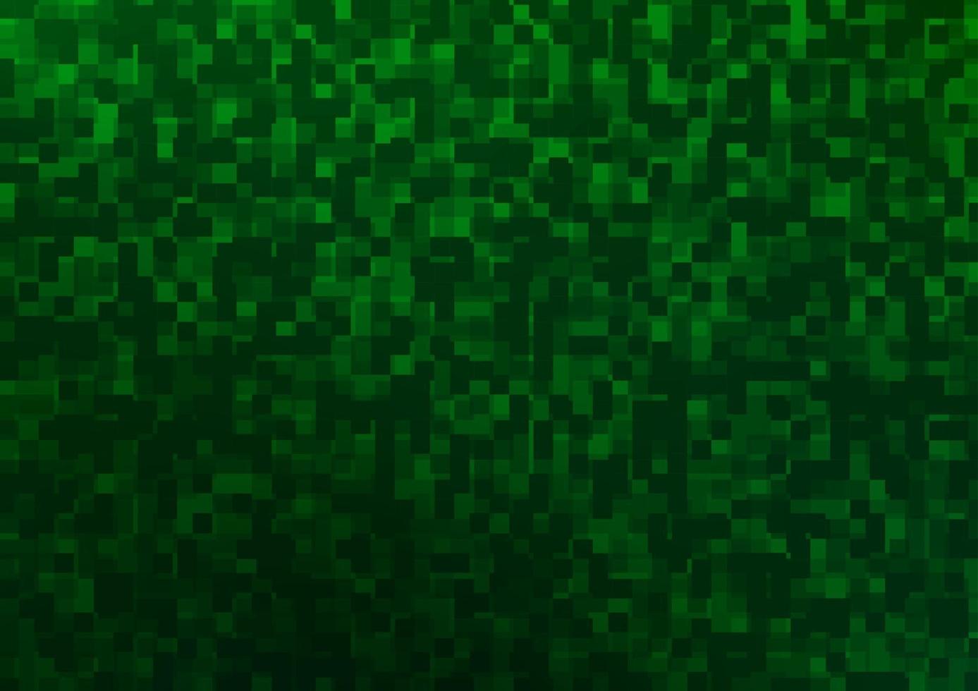 textura de vector verde claro en estilo rectangular.