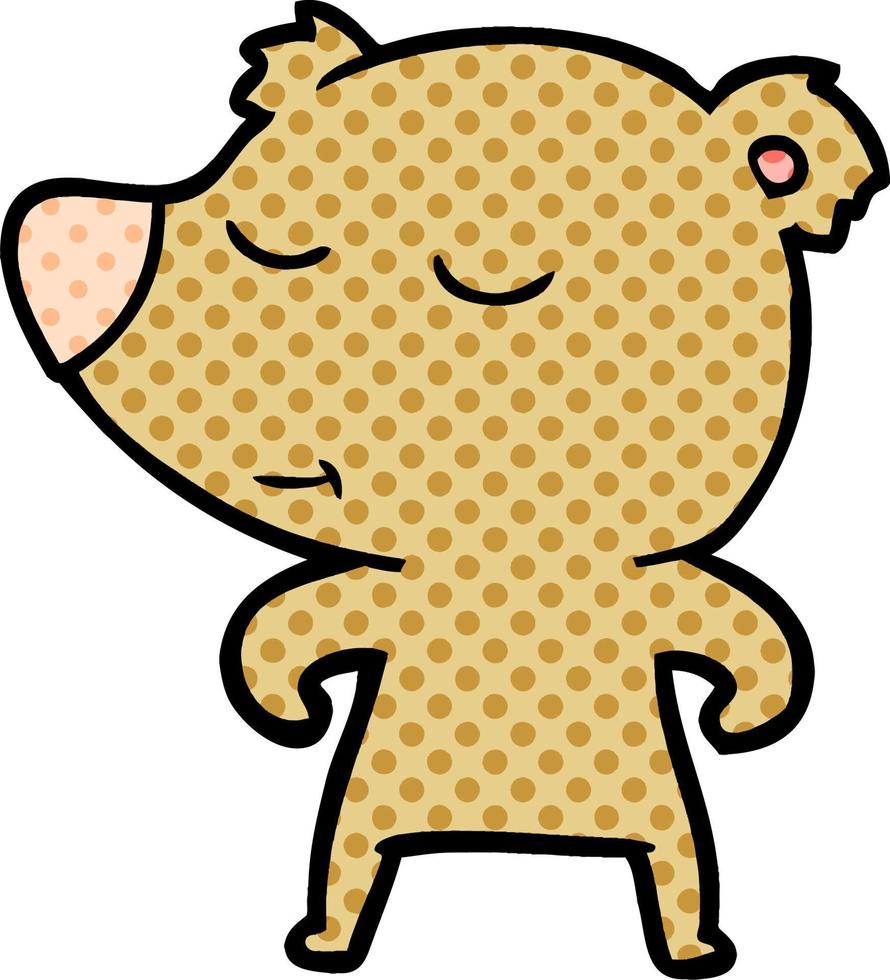 bear cartoon chraracter vector