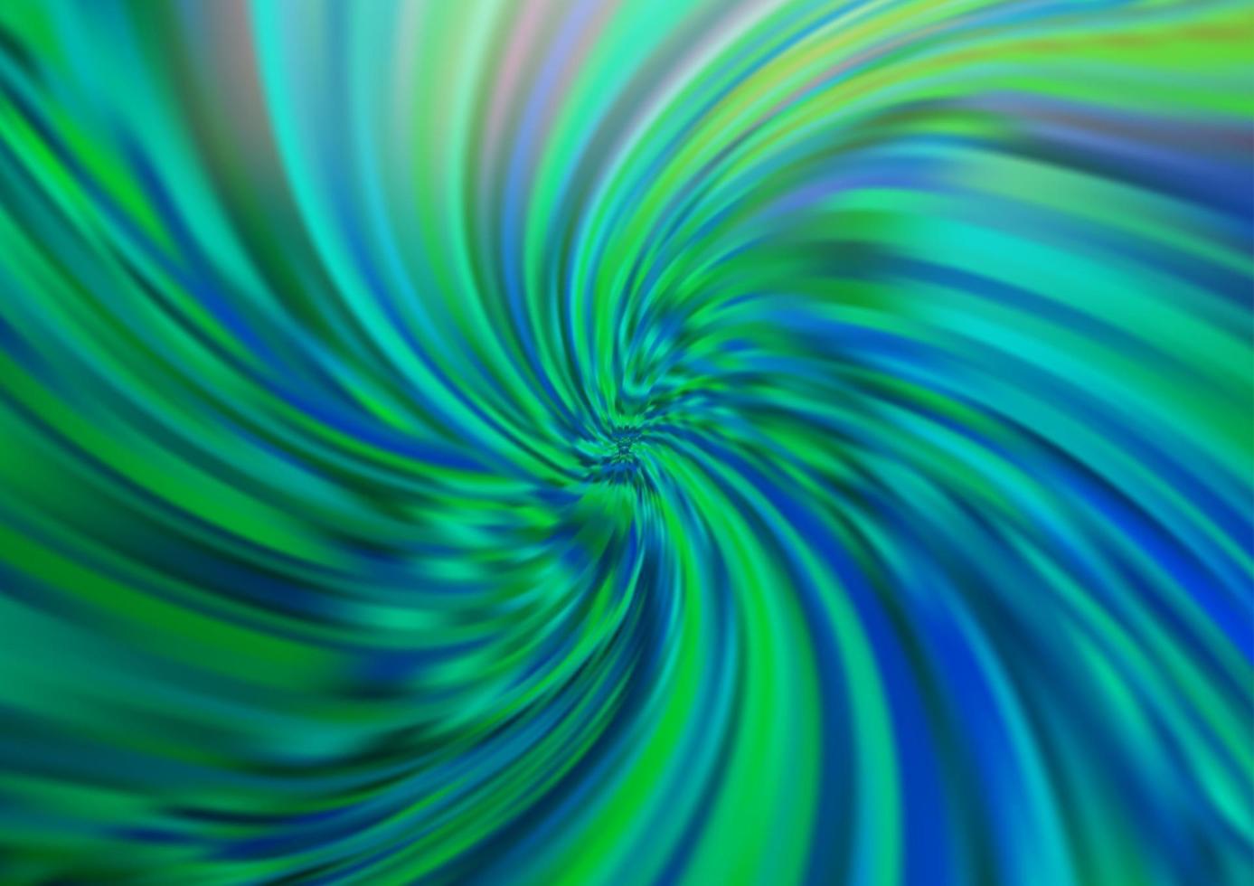 Light Green vector pattern with liquid shapes.