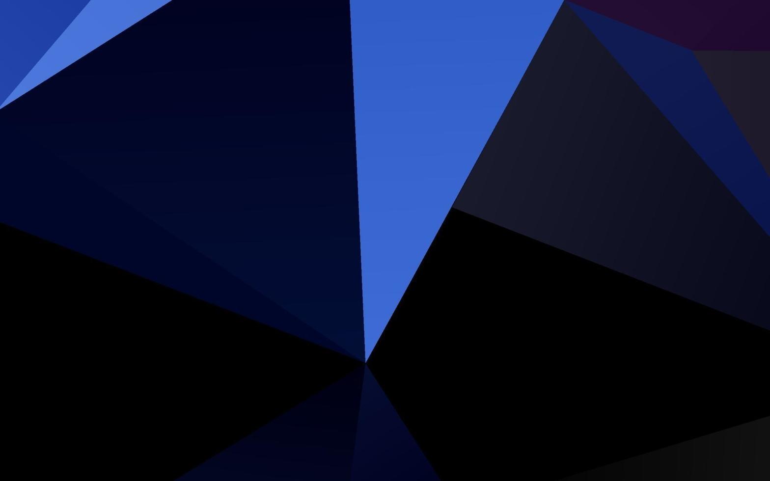 telón de fondo de mosaico abstracto vector azul oscuro.