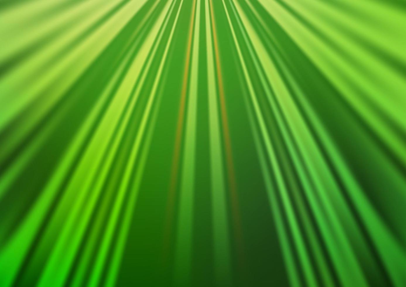 Telón de fondo de vector verde claro con líneas largas.