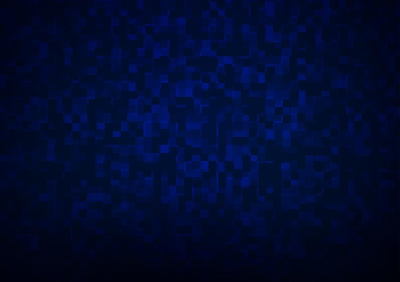 Dark BLUE vector backdrop with rectangles, squares.