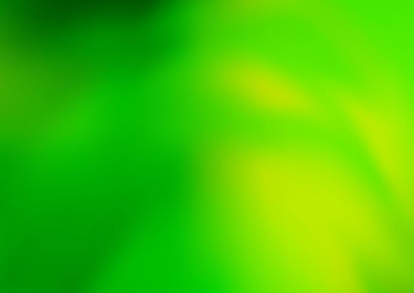 Light Green vector abstract blurred background.