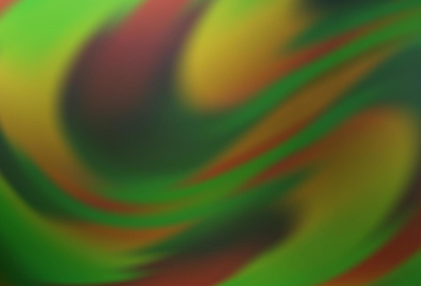 Light Green vector blurred shine abstract texture.