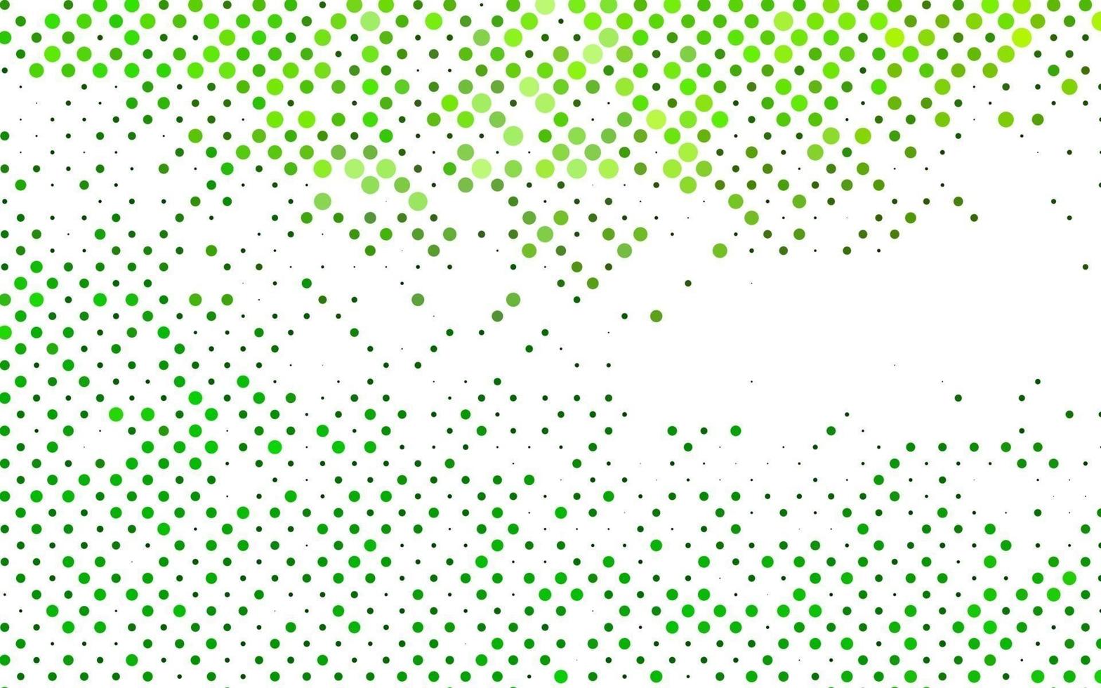 Light Green vector texture with disks.