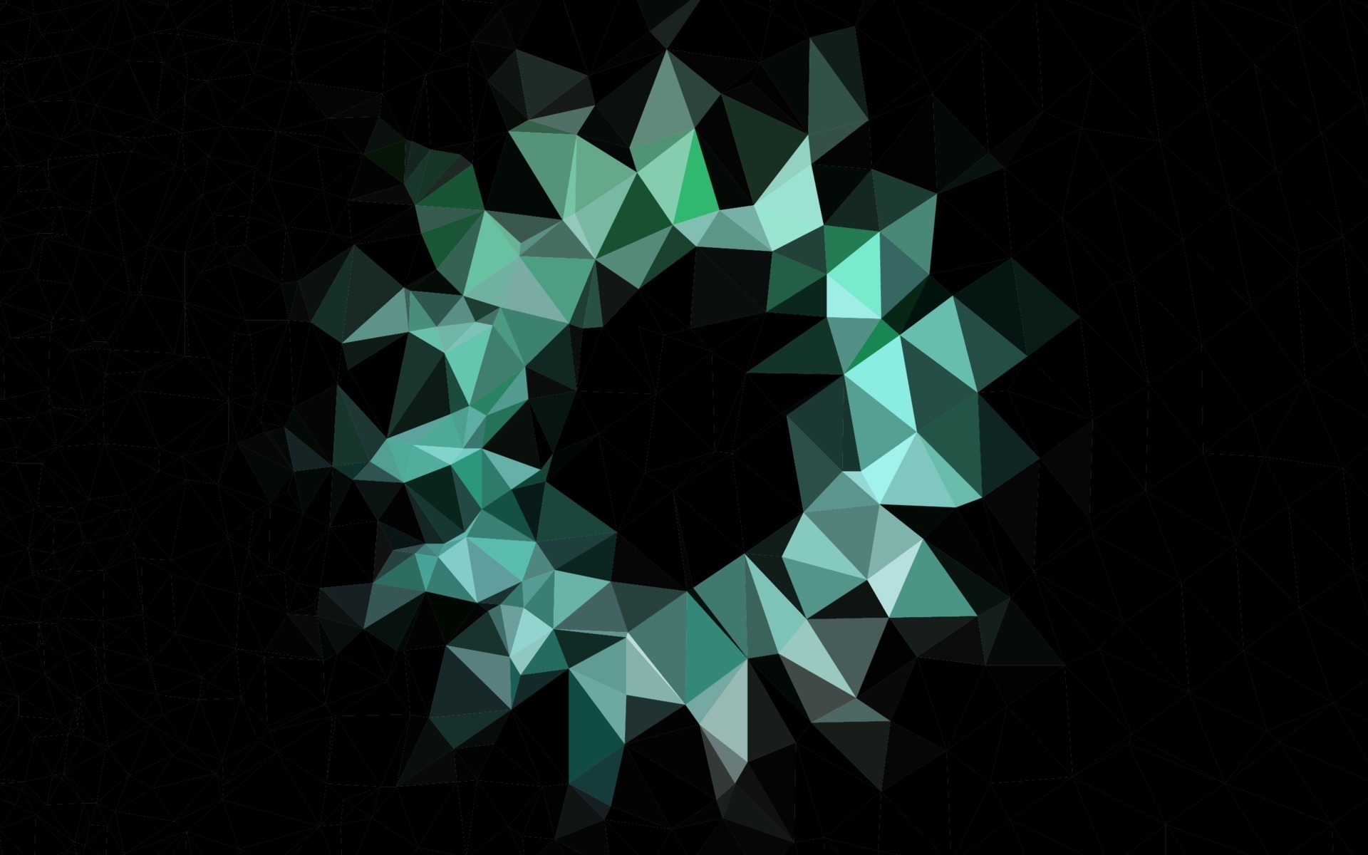 Light Green vector polygonal background. 12234111 Vector Art at Vecteezy