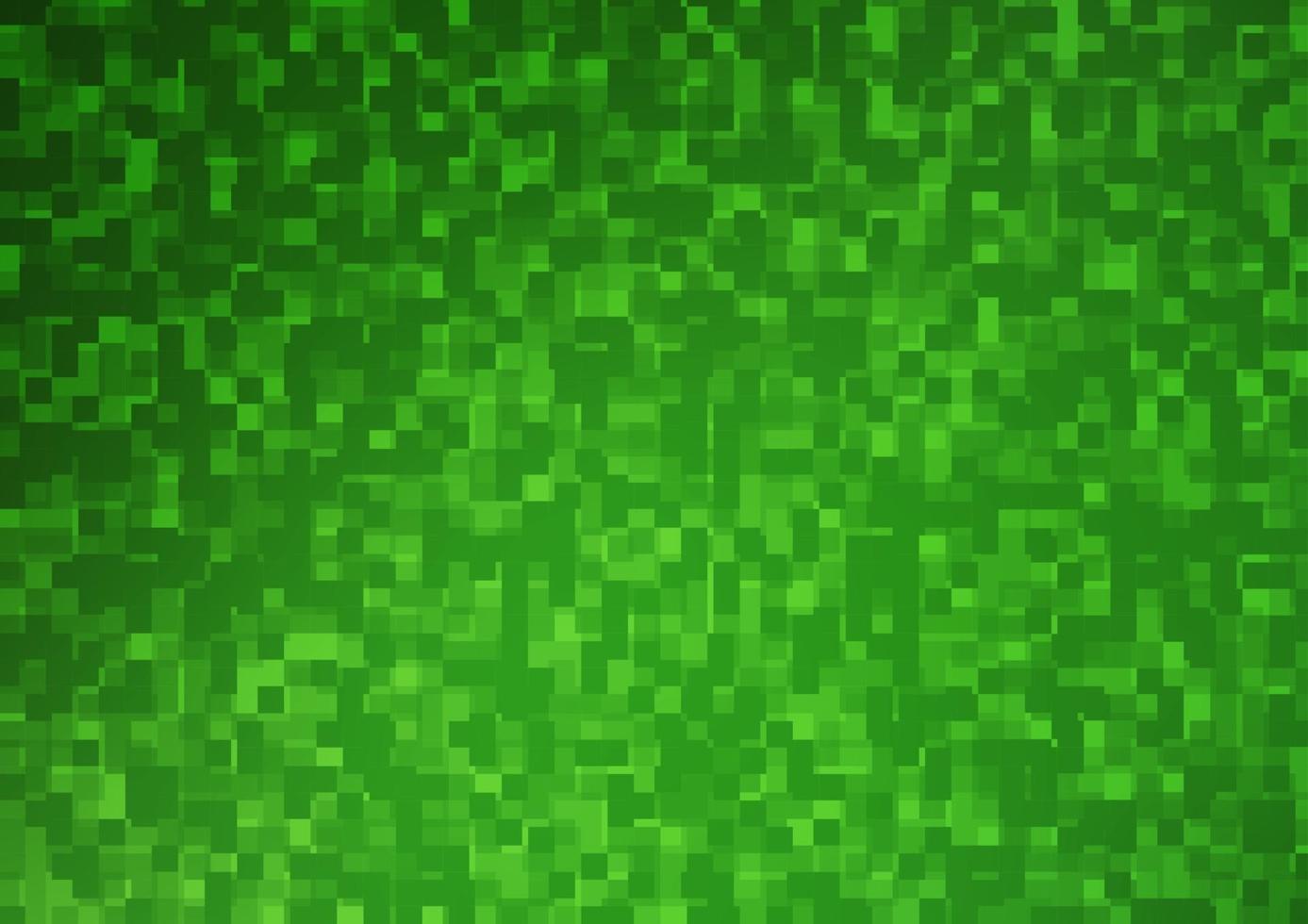 textura de vector verde claro en estilo rectangular.