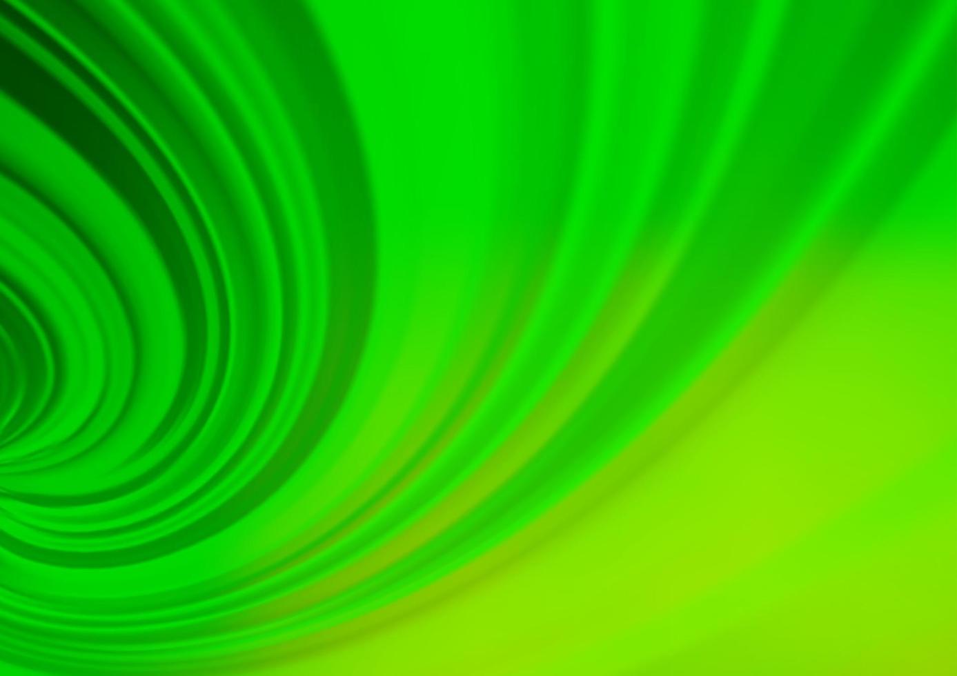 Light Green vector blurred shine abstract template.