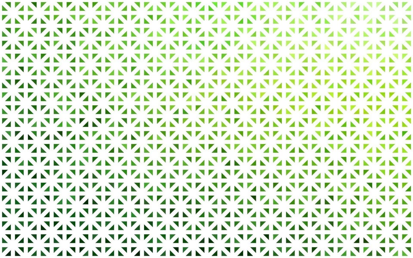 Light Green vector background with triangles.