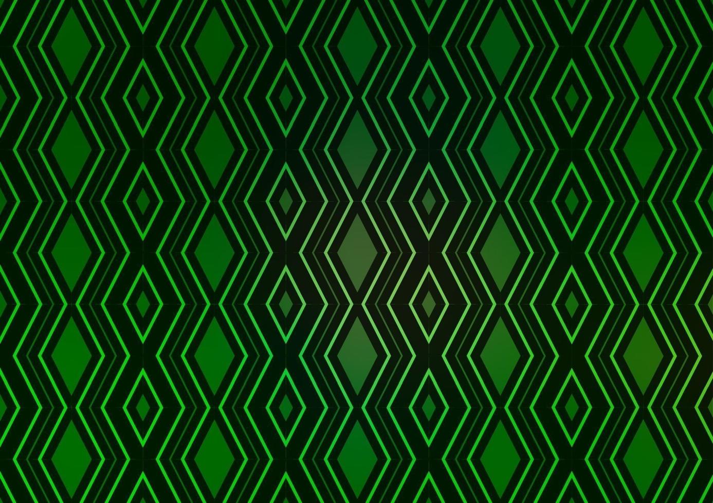 Light Green vector pattern with lines, rectangles.