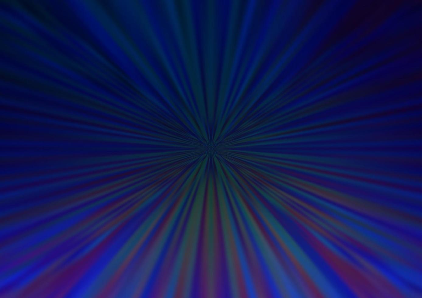 Dark BLUE vector glossy bokeh pattern.