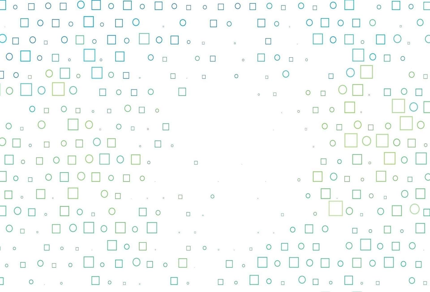 Light Green, Yellow vector layout with circle spots, cubes.