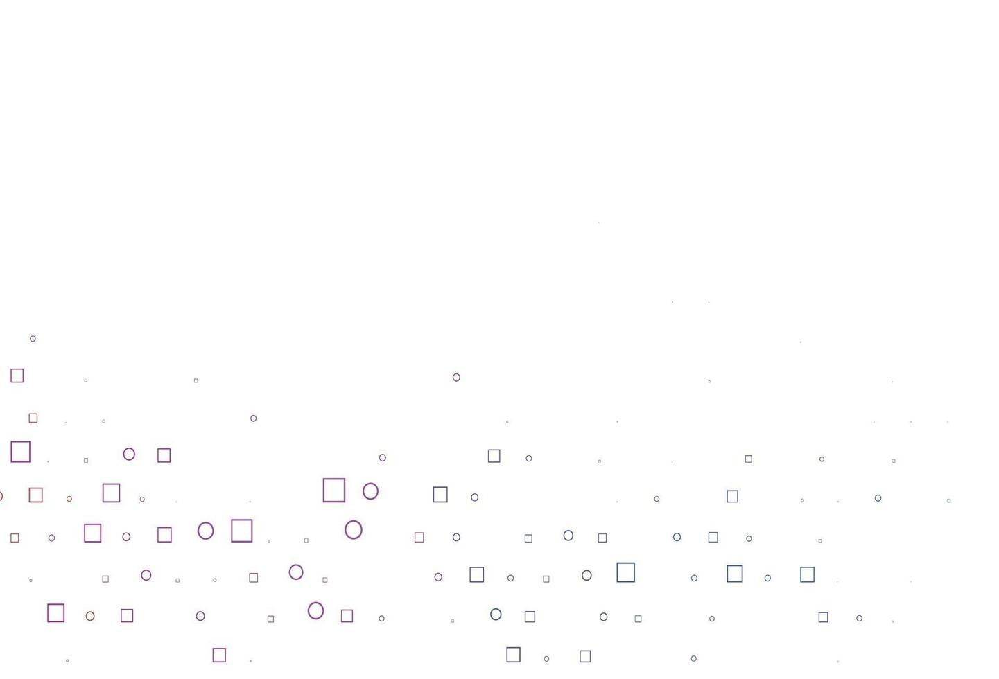 Light Multicolor, Rainbow vector background with circles, rectangles.