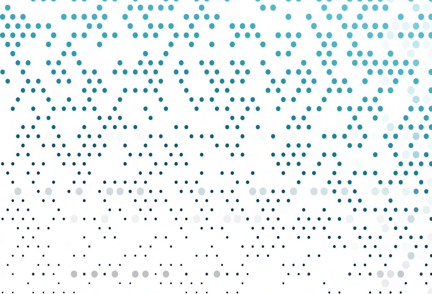 Light BLUE vector pattern with spheres.