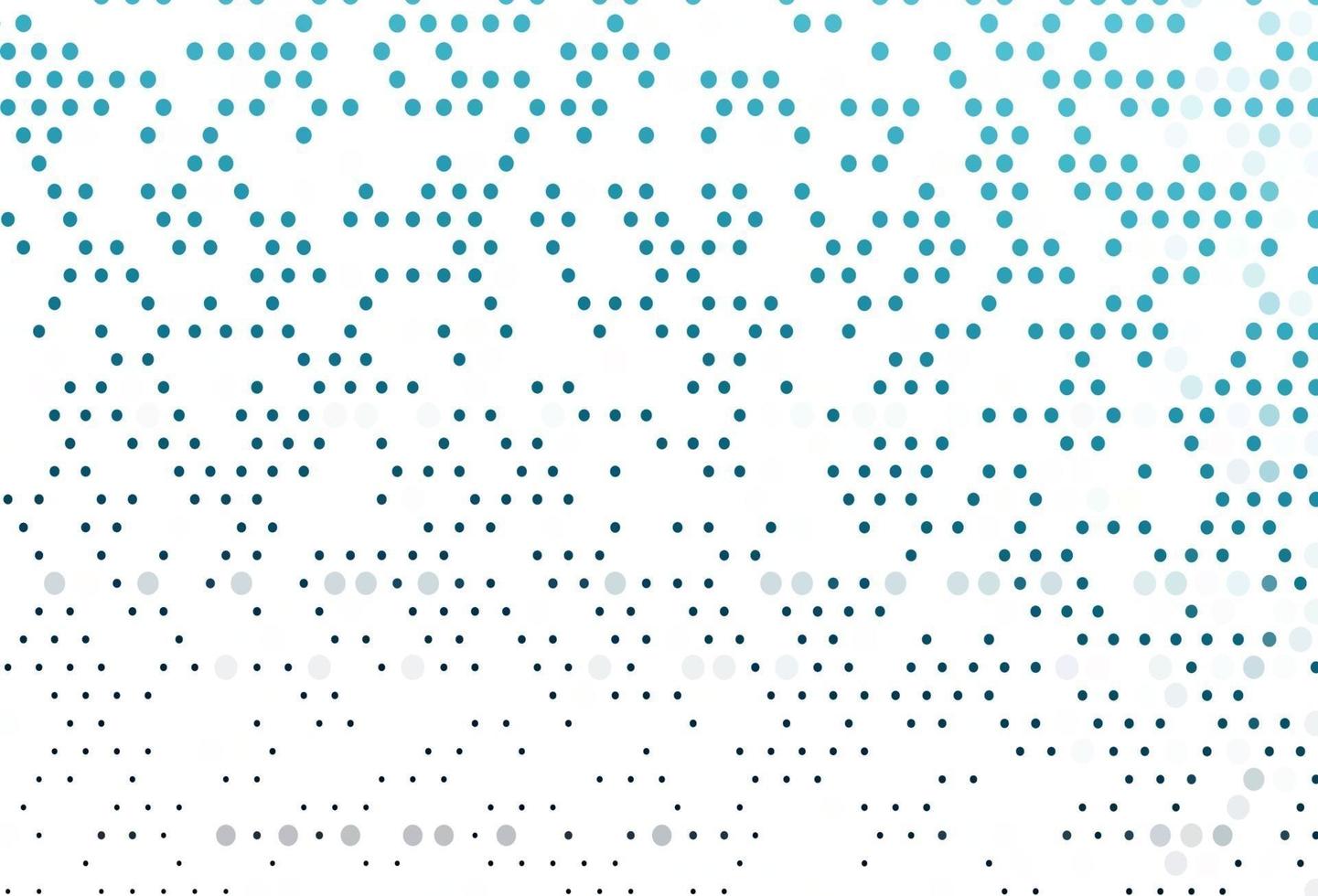 Light BLUE vector pattern with spheres.