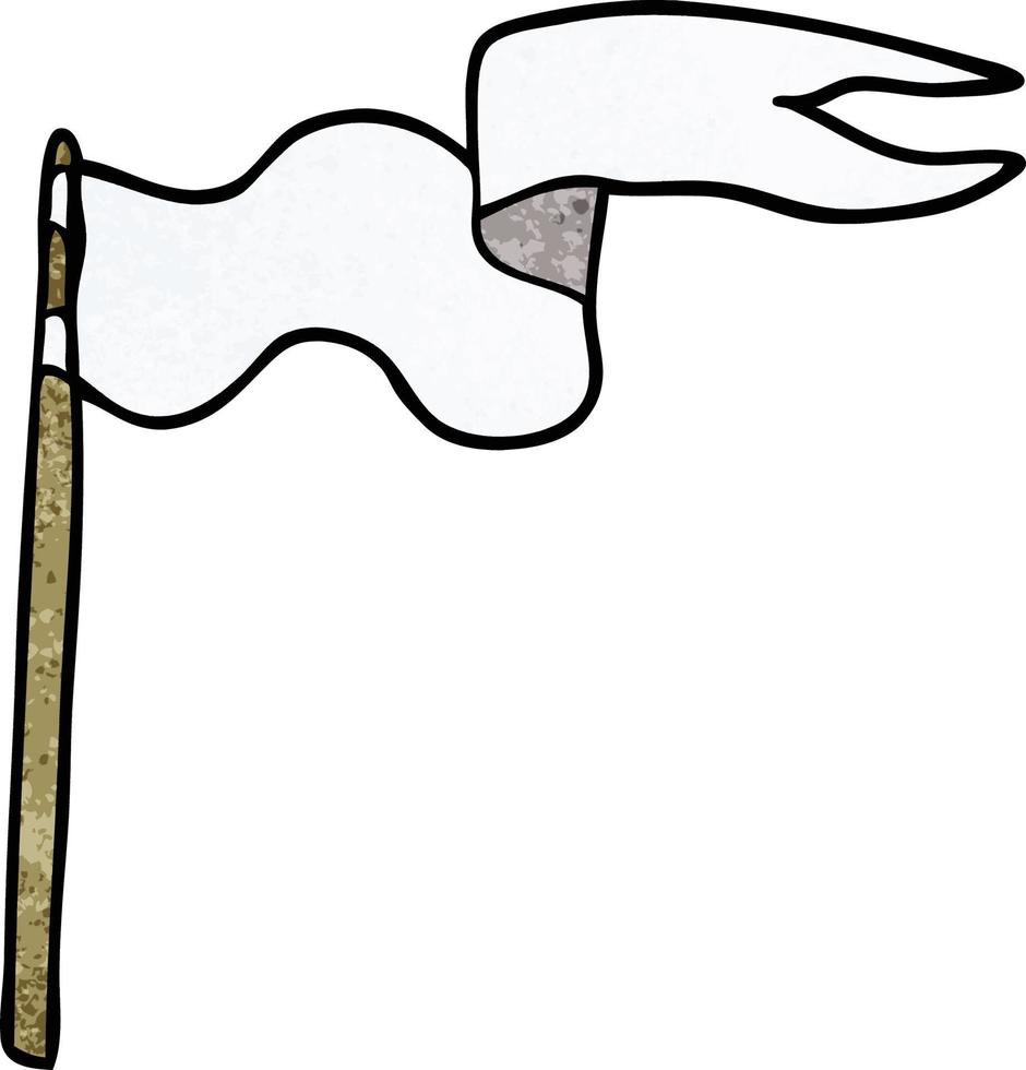 cartoon doodle flag vector