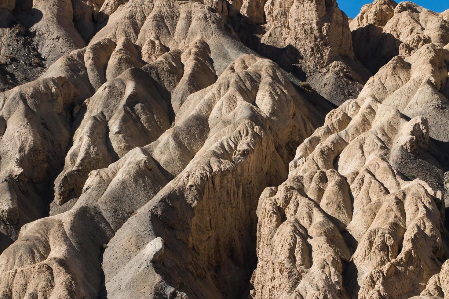 Moonland Landscape in Lamayuru at Leh Ladakh, India photo