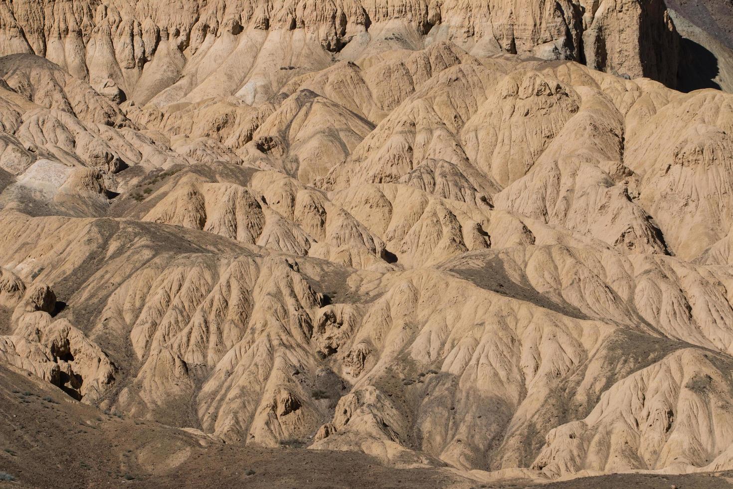 Moonland Landscape in Lamayuru at Leh Ladakh, India photo